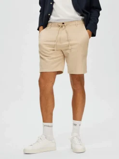 Pantaloncino in Misto Lino / Uomo Pantaloncini