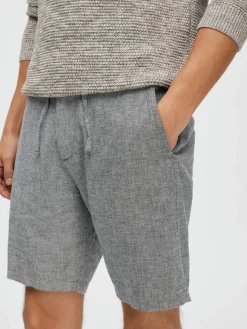 Discount Pantaloncino in Misto Lino / Uomo Pantaloncini