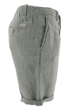Sale Pantaloncino 40Weft in Lino / Uomo Pantaloncini