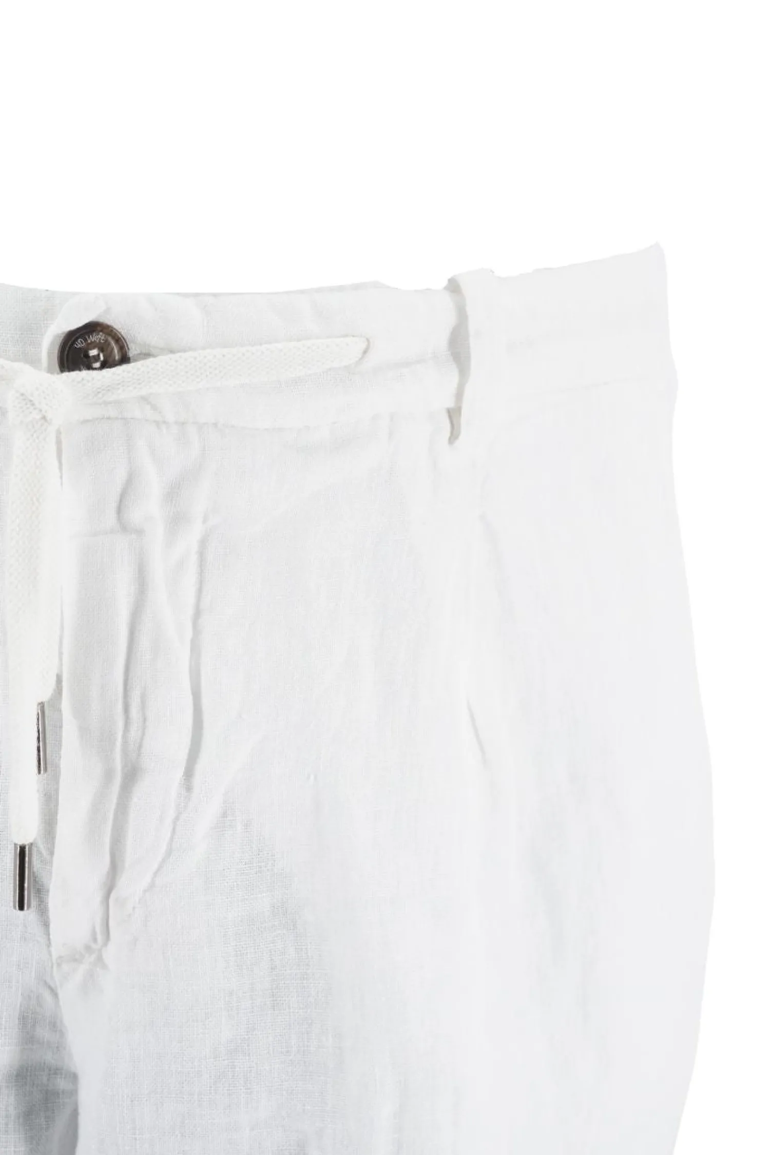 Hot Pantaloncino 40Weft in Lino / Uomo Pantaloncini