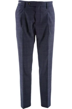 Sale Pantalone a Fantasia con Pence / Uomo Pantaloni