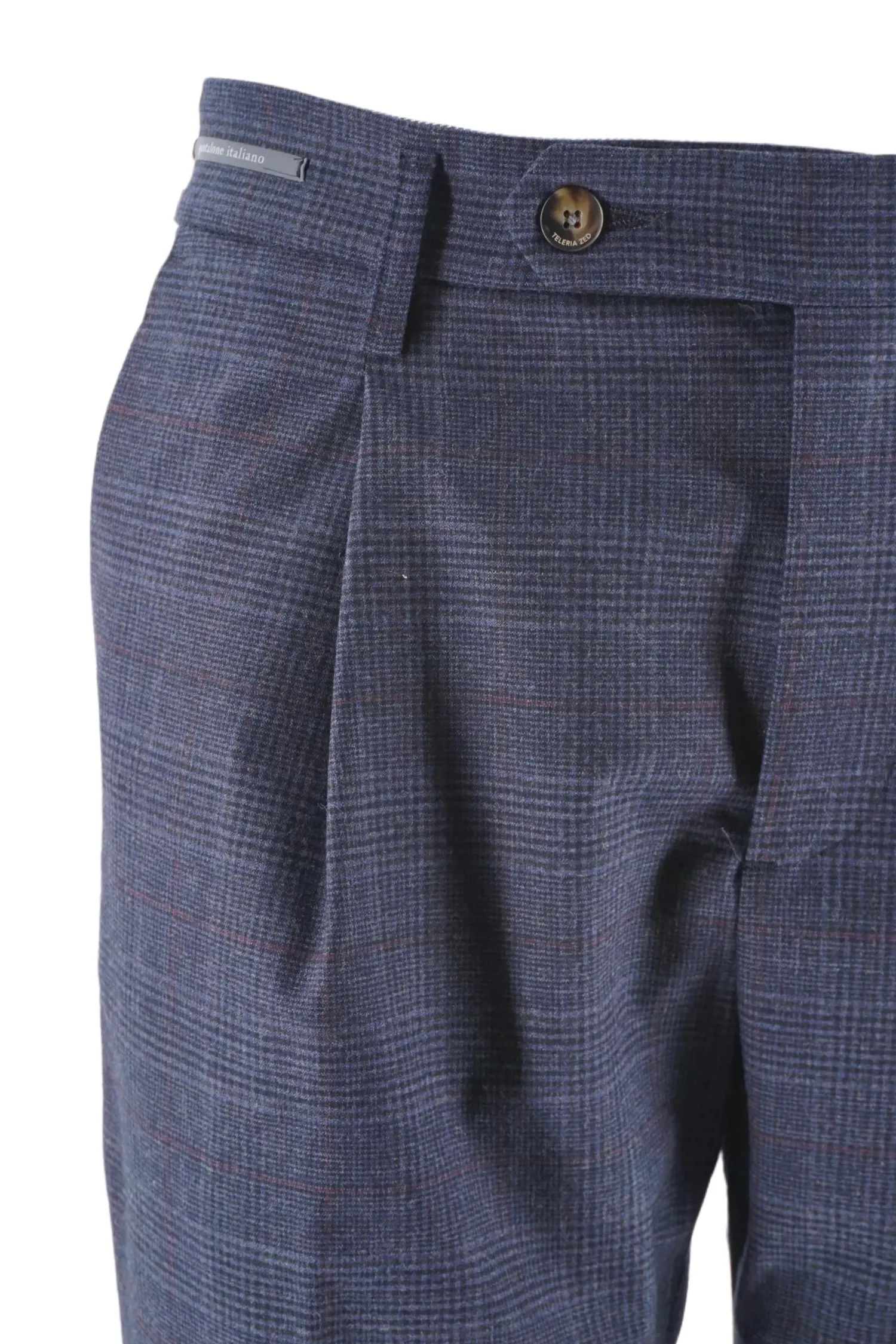 Sale Pantalone a Fantasia con Pence / Uomo Pantaloni
