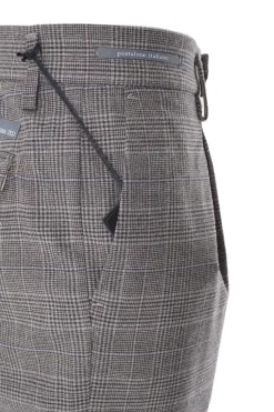 Hot Pantalone a Fantasia con Pence / Grigio Uomo Pantaloni