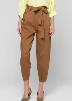 Clearance Pantalone baggy in tela paracadute / Donna Pantaloni