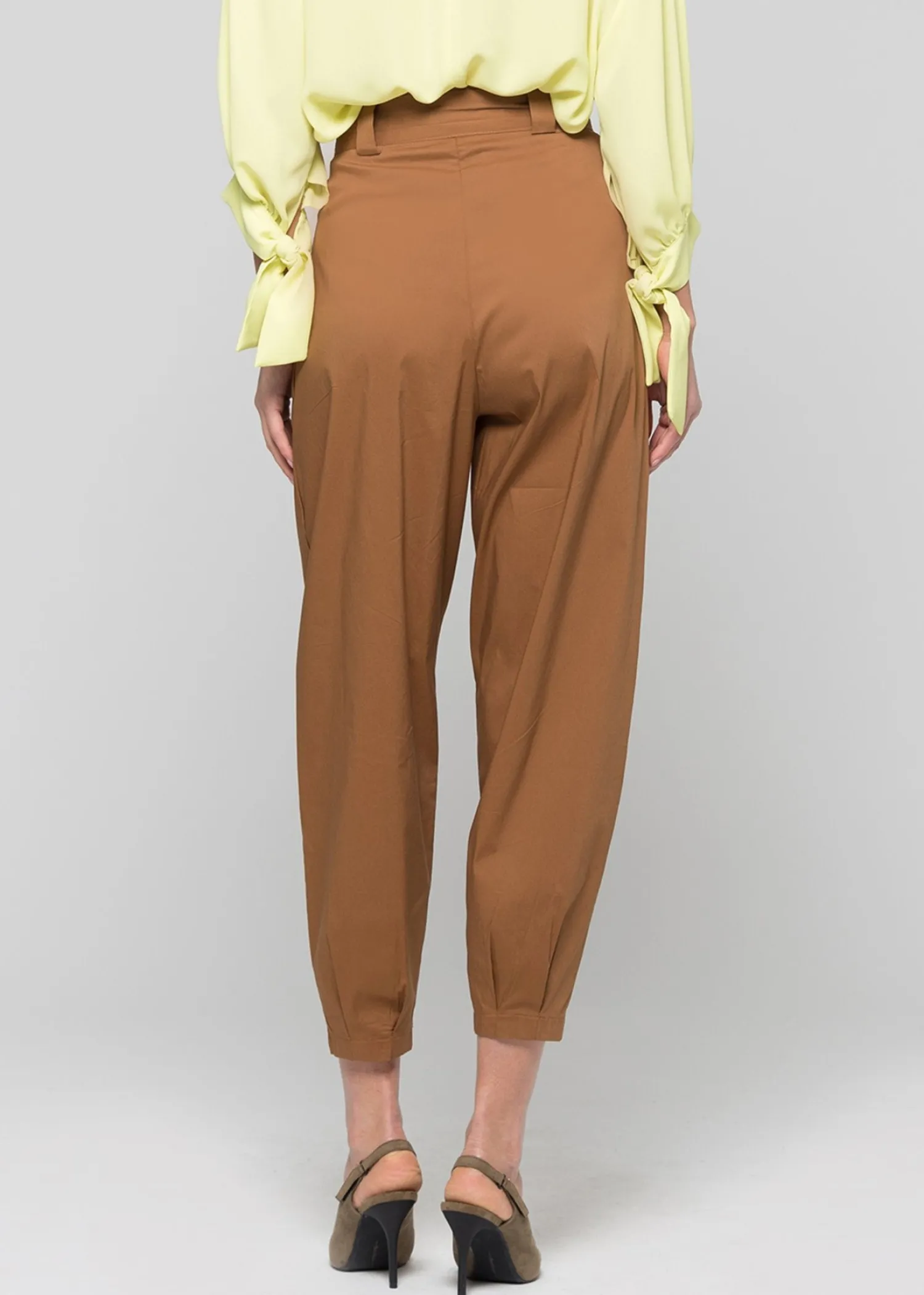 Clearance Pantalone baggy in tela paracadute / Donna Pantaloni