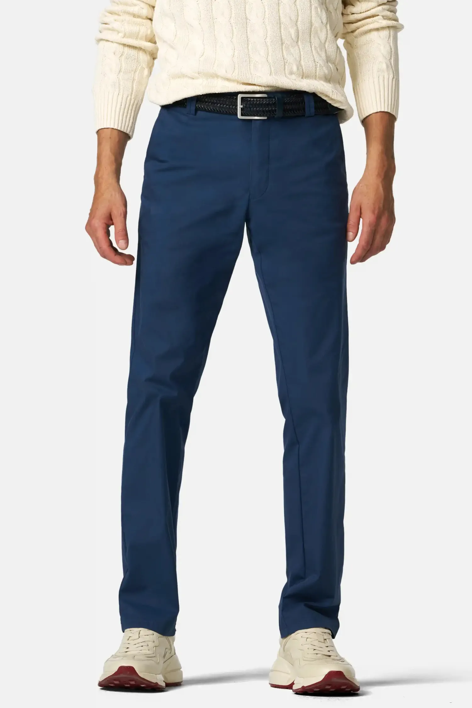 Best Pantalone Bonn in Cotone Ultra Leggero / Bluette Uomo Pantaloni