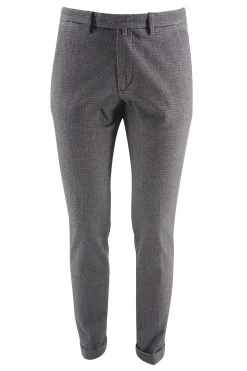 New Pantalone a Fantasia / Marrone Uomo Pantaloni
