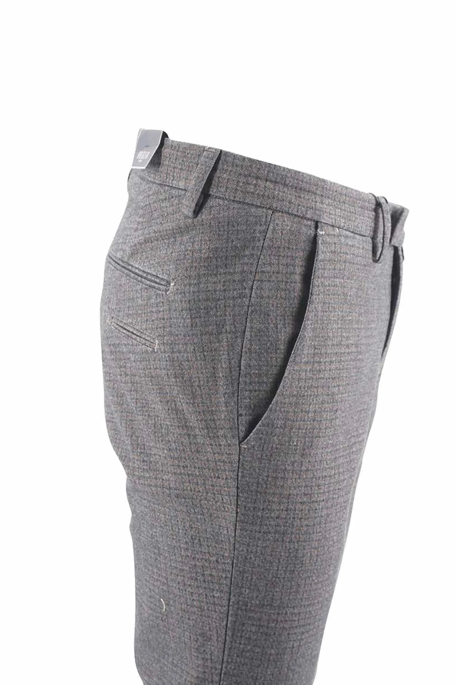 New Pantalone a Fantasia / Marrone Uomo Pantaloni