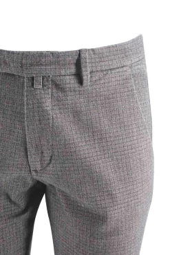 New Pantalone a Fantasia / Marrone Uomo Pantaloni