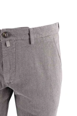 Hot Pantalone con Tramatura / Uomo Pantaloni