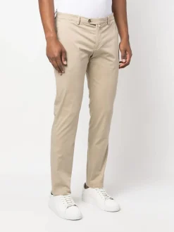 New Pantalone Slim Fit / Beige Uomo Pantaloni