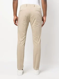 New Pantalone Slim Fit / Beige Uomo Pantaloni