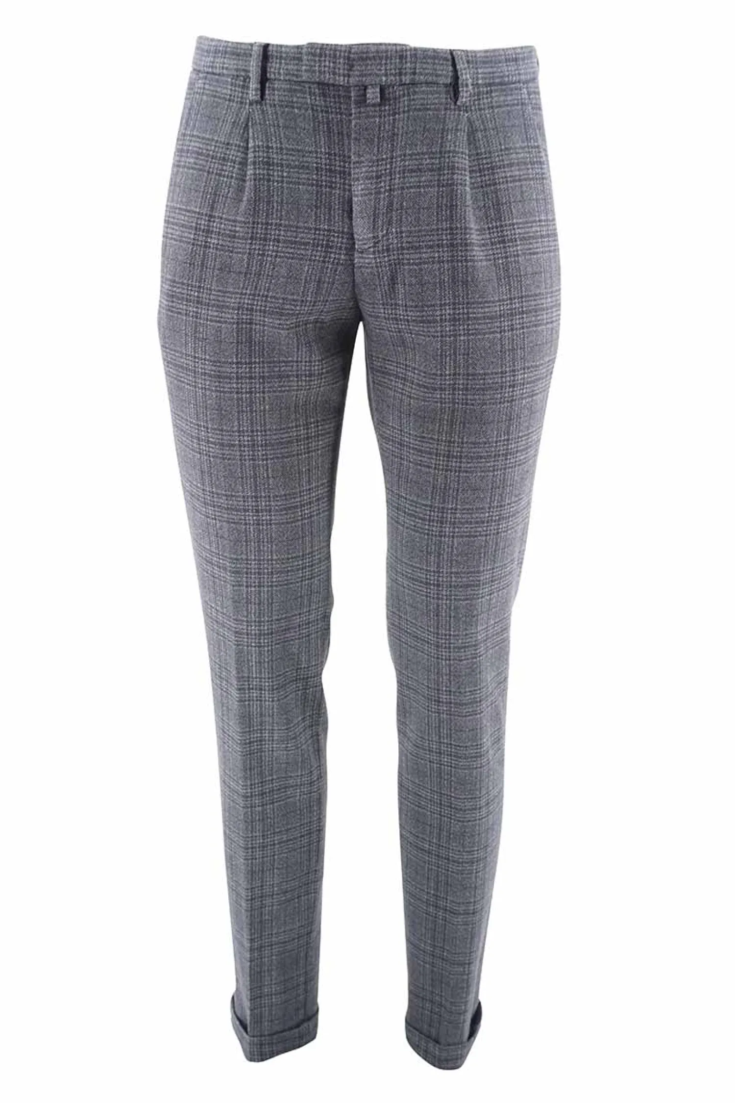 Online Pantalone Slim Fit / Grigio Uomo Pantaloni