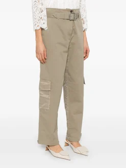 Best Pantalone Cargo in Gabardina / Donna Pantaloni