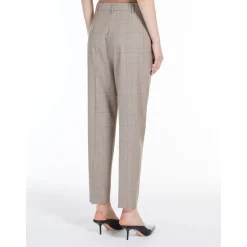 Best Pantalone Carrot in Misto Lana / Donna Pantaloni