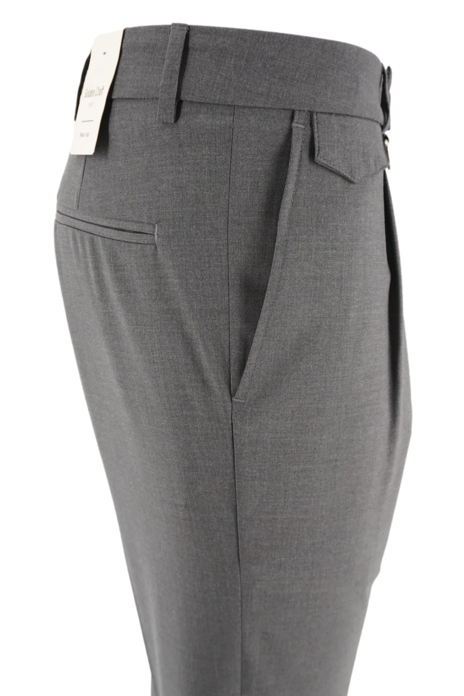 Outlet Pantalone Charles in Misto Lana / Uomo Pantaloni