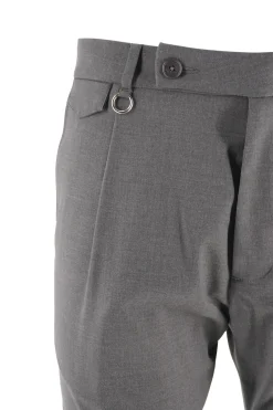 Outlet Pantalone Charles in Misto Lana / Uomo Pantaloni