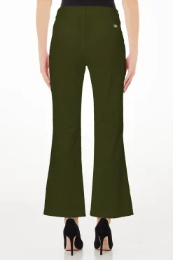 New Pantalone Chino Flare in Velluto / Donna Pantaloni