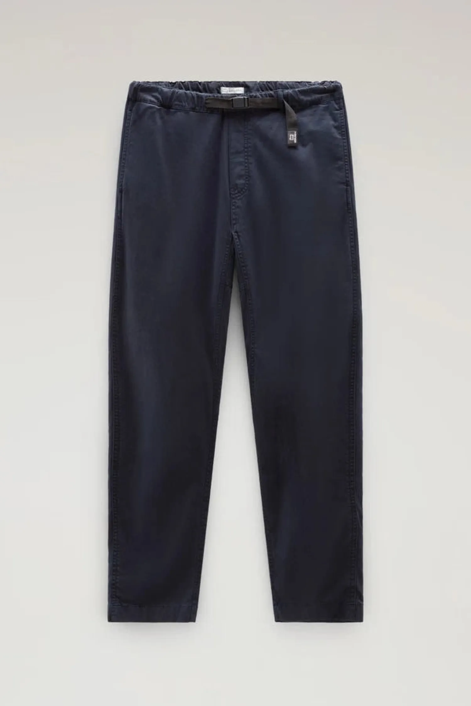 Sale Pantalone Chino in Cotone con Cintura in Nylon / Uomo Pantaloni