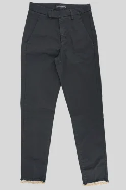 New Pantalone color slim leg cropped / Donna Pantaloni