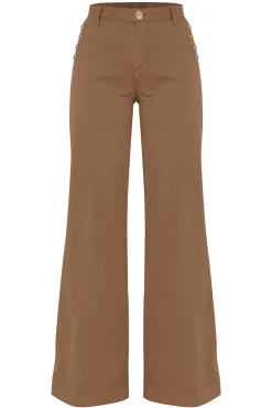 Outlet Pantalone con Bordo Svasato / Donna Pantaloni