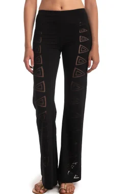 New Pantalone con Effetto Trasparenza / Donna Pantaloni