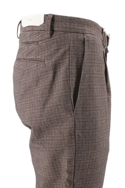 New Pantalone con Fantasia / Beige Uomo Pantaloni
