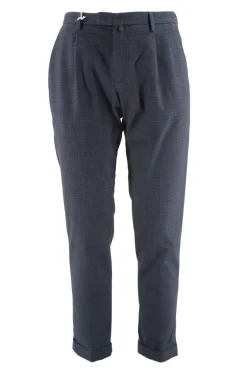 Pantalone con Fantasia / Blu Uomo Pantaloni