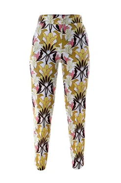 Online Pantalone con Fantasia in Cotone / Donna Pantaloni