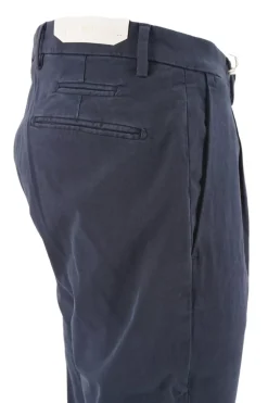 Outlet Pantalone con Pence / Blu Uomo Pantaloni
