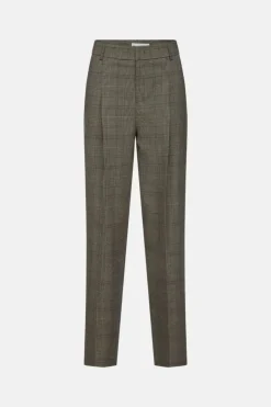 Hot Pantalone con Pinces e Fantasia / Donna Pantaloni