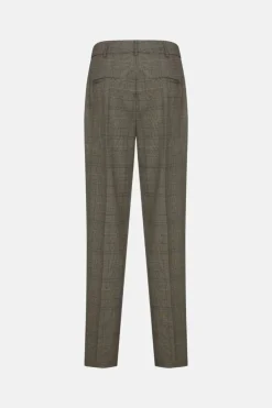 Hot Pantalone con Pinces e Fantasia / Donna Pantaloni