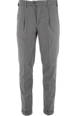Sale Pantalone con Pinces Frontali / Uomo Pantaloni