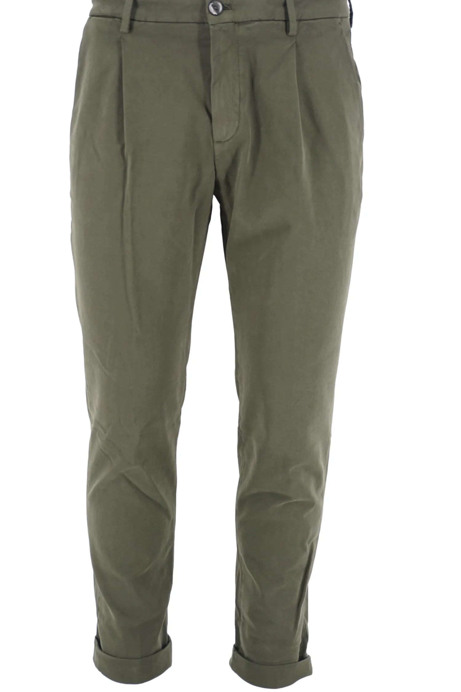 Pantalone con Pinces Modello Tiberio / Uomo Pantaloni