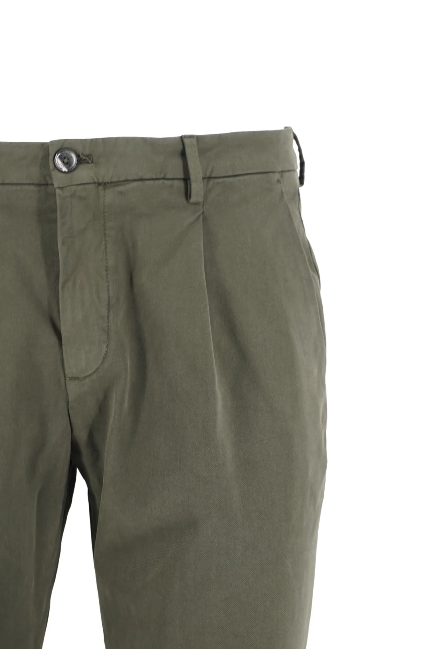 Pantalone con Pinces Modello Tiberio / Uomo Pantaloni