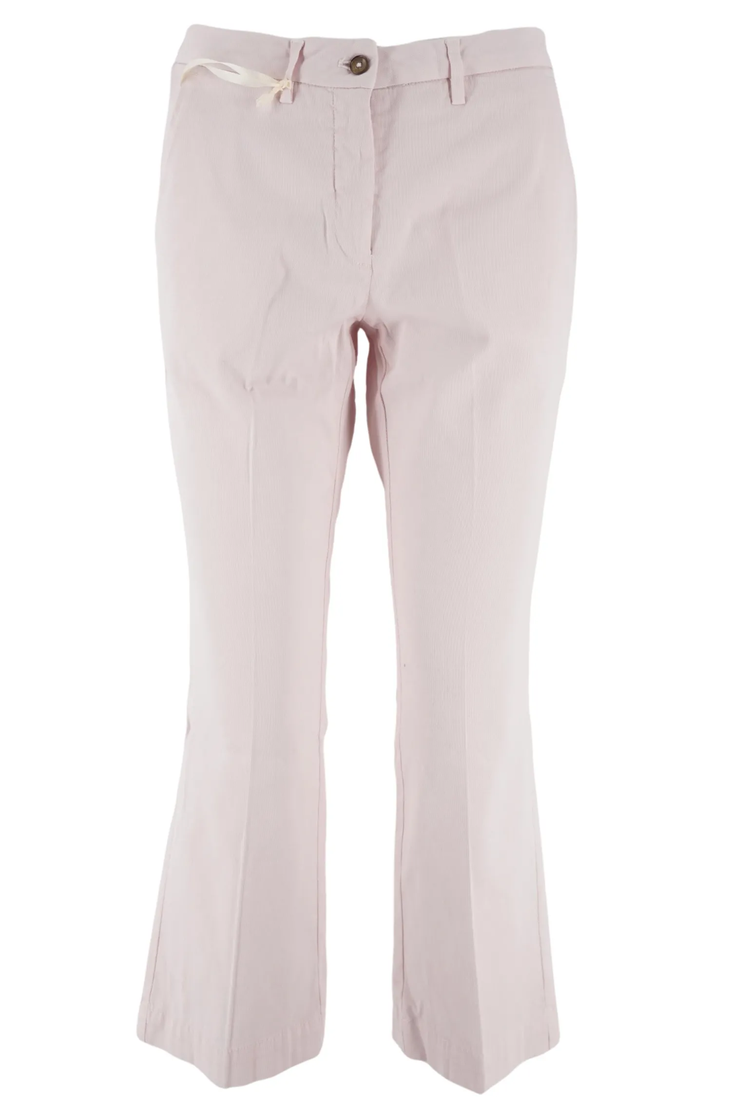 Online Pantalone da Donna in Cotone / Rosa Donna Pantaloni