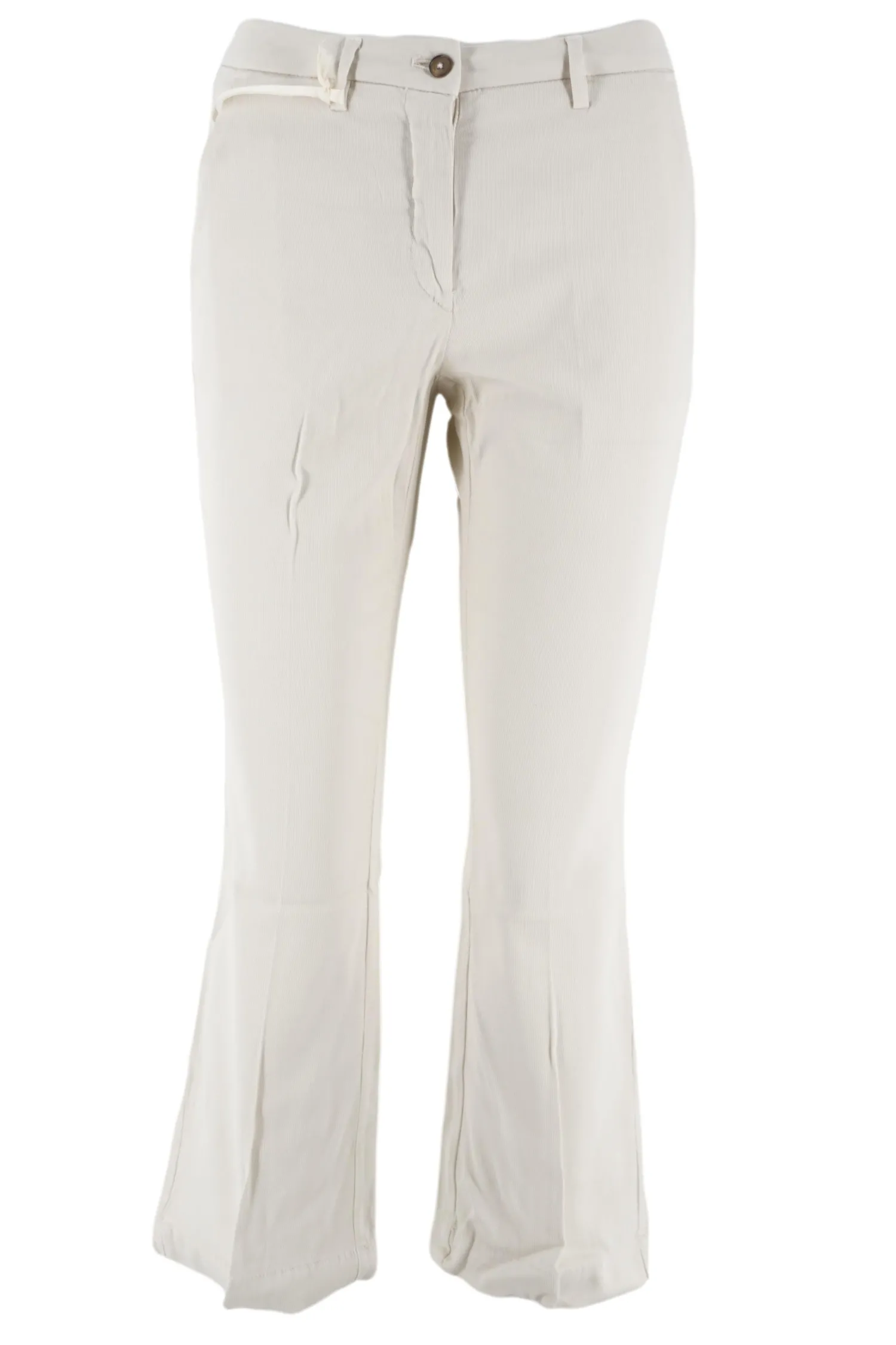 Best Pantalone da Donna in Cotone / Grigio Donna Pantaloni