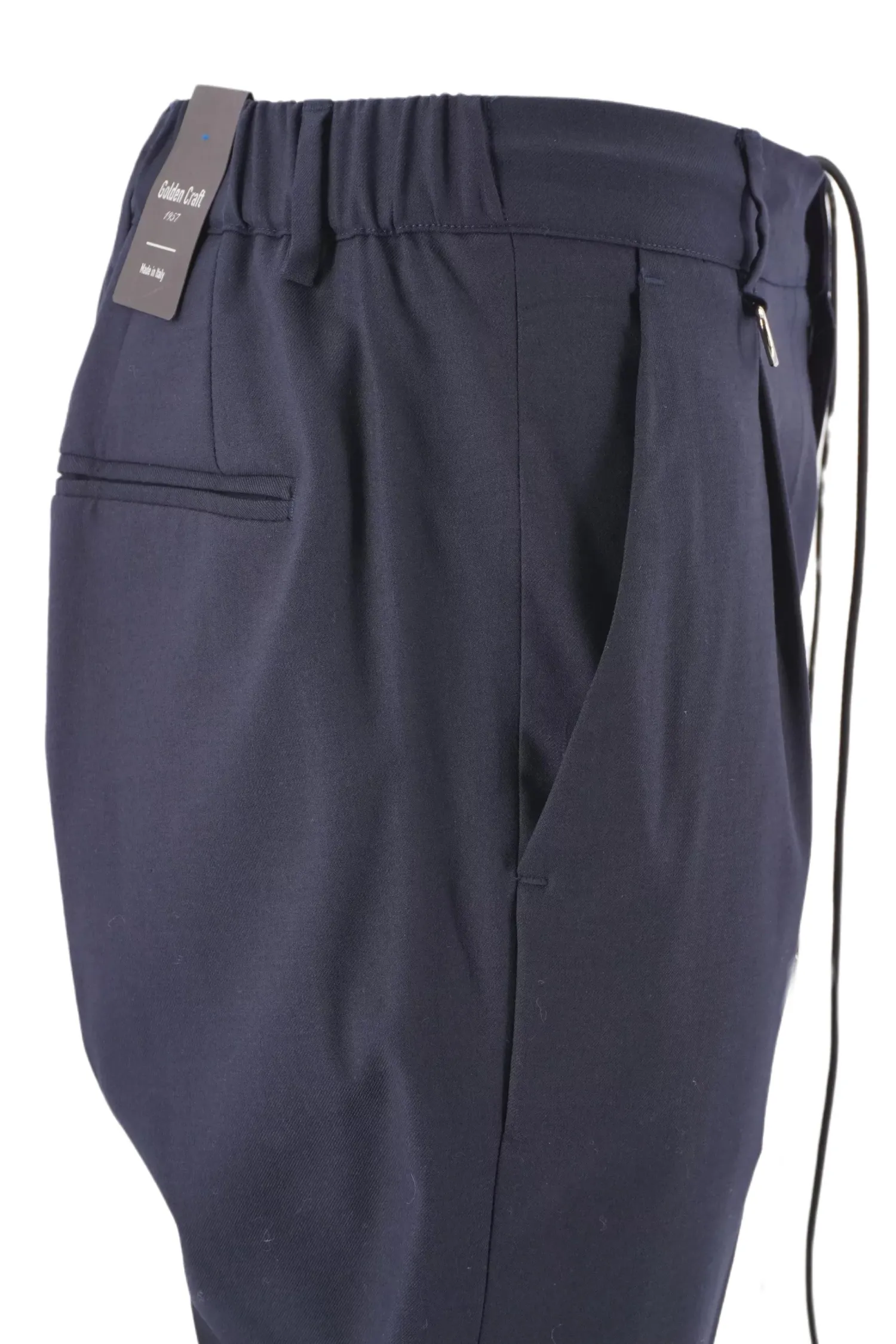 Hot Pantalone Effetto Lana con Coulisse / Uomo Pantaloni