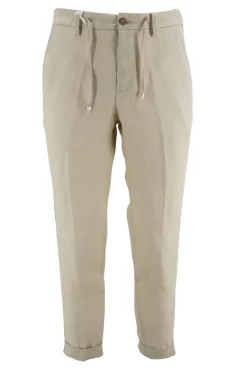 Best Pantalone Effetto Lino con Coulisse / Uomo Pantaloni