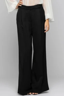 New Pantalone Elegante con Piega / Donna Pantaloni