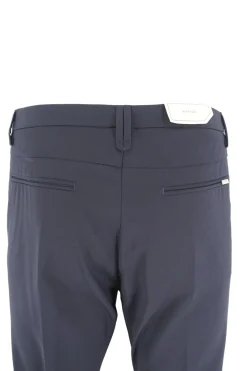 Pantalone Elegante Modello Montecarlo / Blu Uomo Pantaloni
