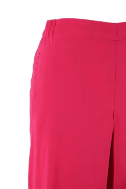 Outlet Pantalone in Cotone con Mezzo Elastico in Vita / Donna Pantaloni