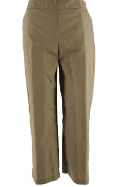 Outlet Pantalone in Cotone con Mezzo Elastico in Vita / Donna Pantaloni