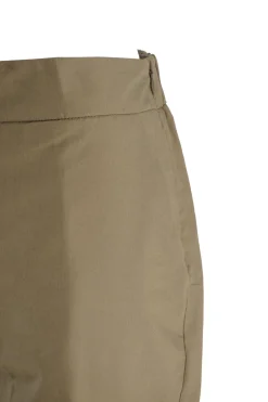 Outlet Pantalone in Cotone con Mezzo Elastico in Vita / Donna Pantaloni