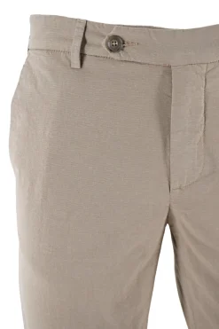 Hot Pantalone in Cotone e Lino / Uomo Pantaloni