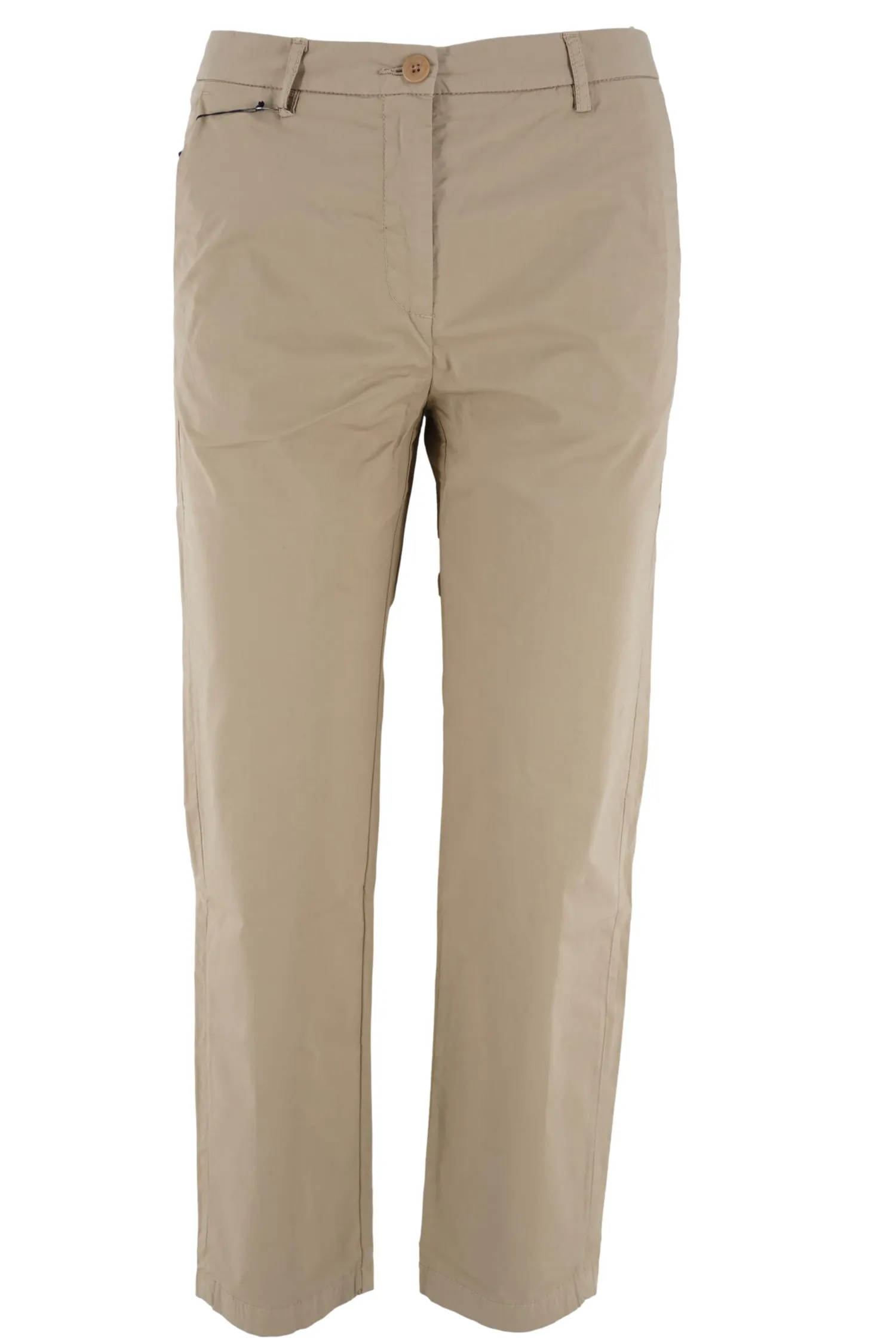 Sale Pantalone in Cotone Regular Fit / Donna Pantaloni