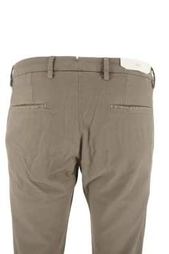 Clearance Pantalone in Cotone Slim Fit / Uomo Pantaloni