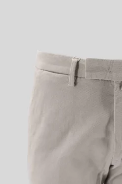 Outlet Pantalone in Cotone Tramato / Uomo Pantaloni