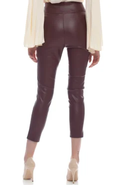 Outlet Pantalone in Ecopelle / Donna Pantaloni