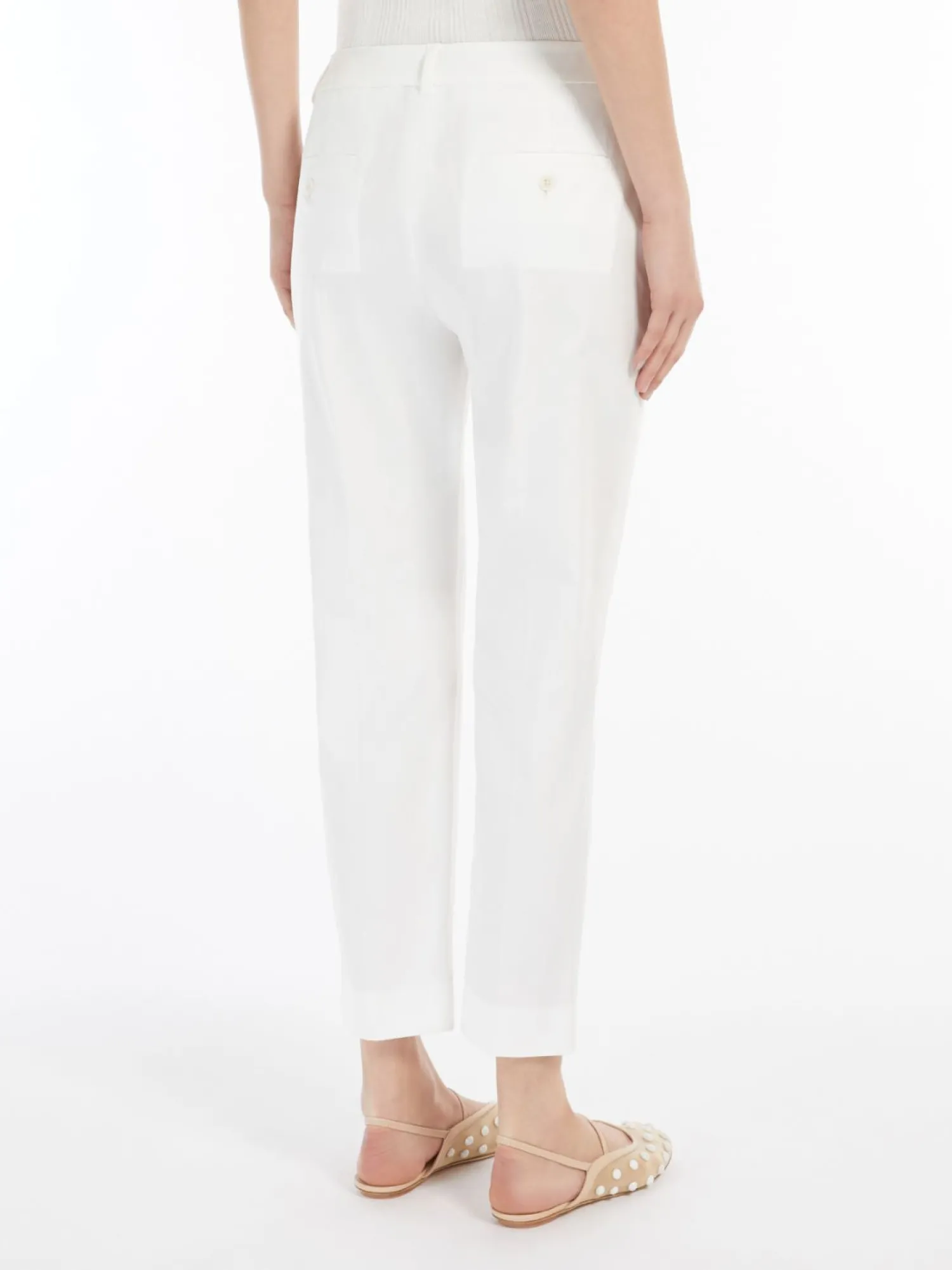 Pantalone in Gabardina Stretch / Donna Pantaloni